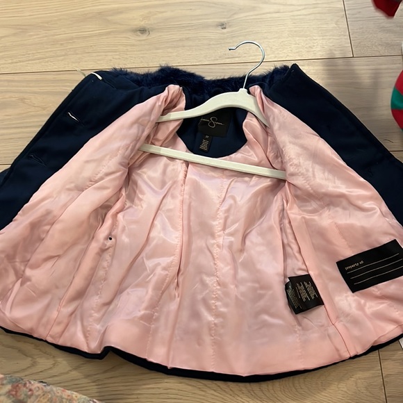 Brand new Jessica Simpson fur toddler coat - Picture 3 of 7
